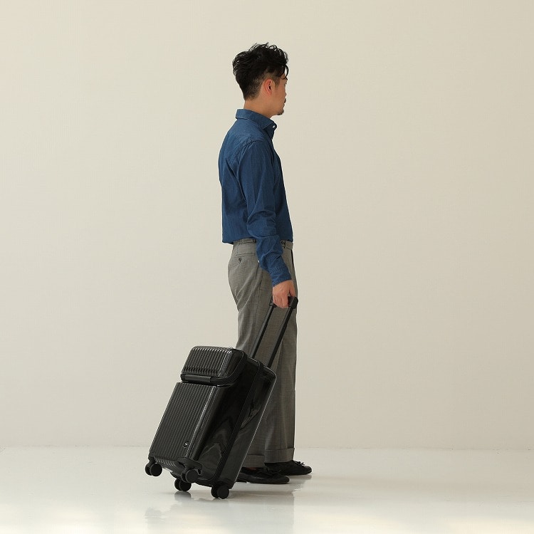WEB限定】ACE タッシェ 34L スーツケース キャスターストッパー 機内