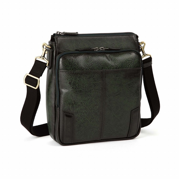 LO HOMME PRESSE／ロ・オム・プレッセ アルカイック 本革 ショルダー