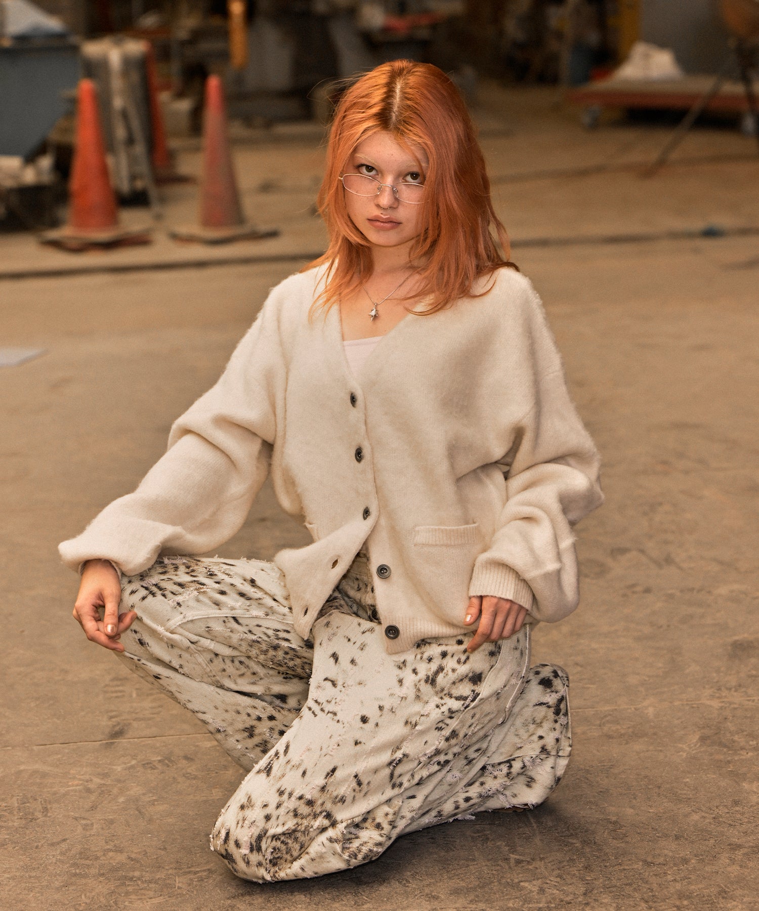 アニマルパターンJ/Wワイドストレートパンツ｜ACLENT（アクレント）