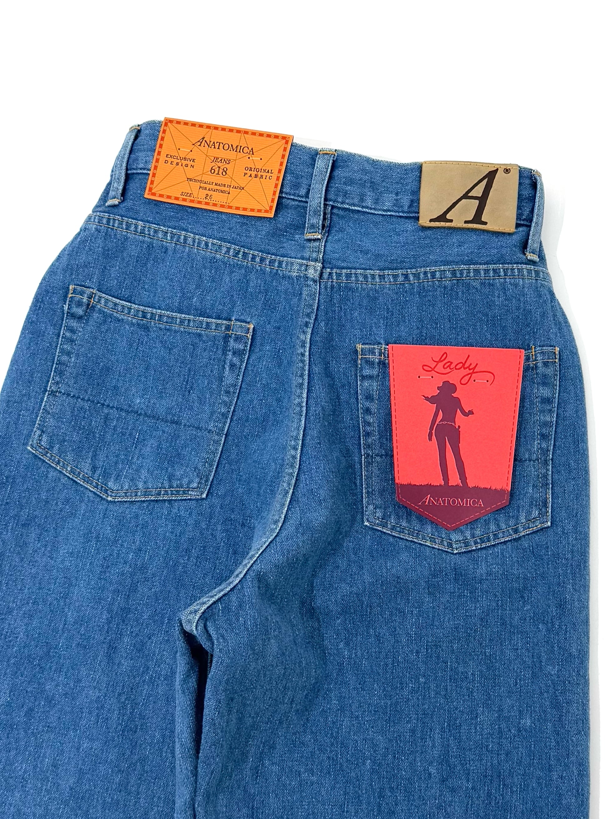 618 MARILYN 1 / INDIGO USED WASH – ANATOMICA OFFICIAL ONLINE STORE
