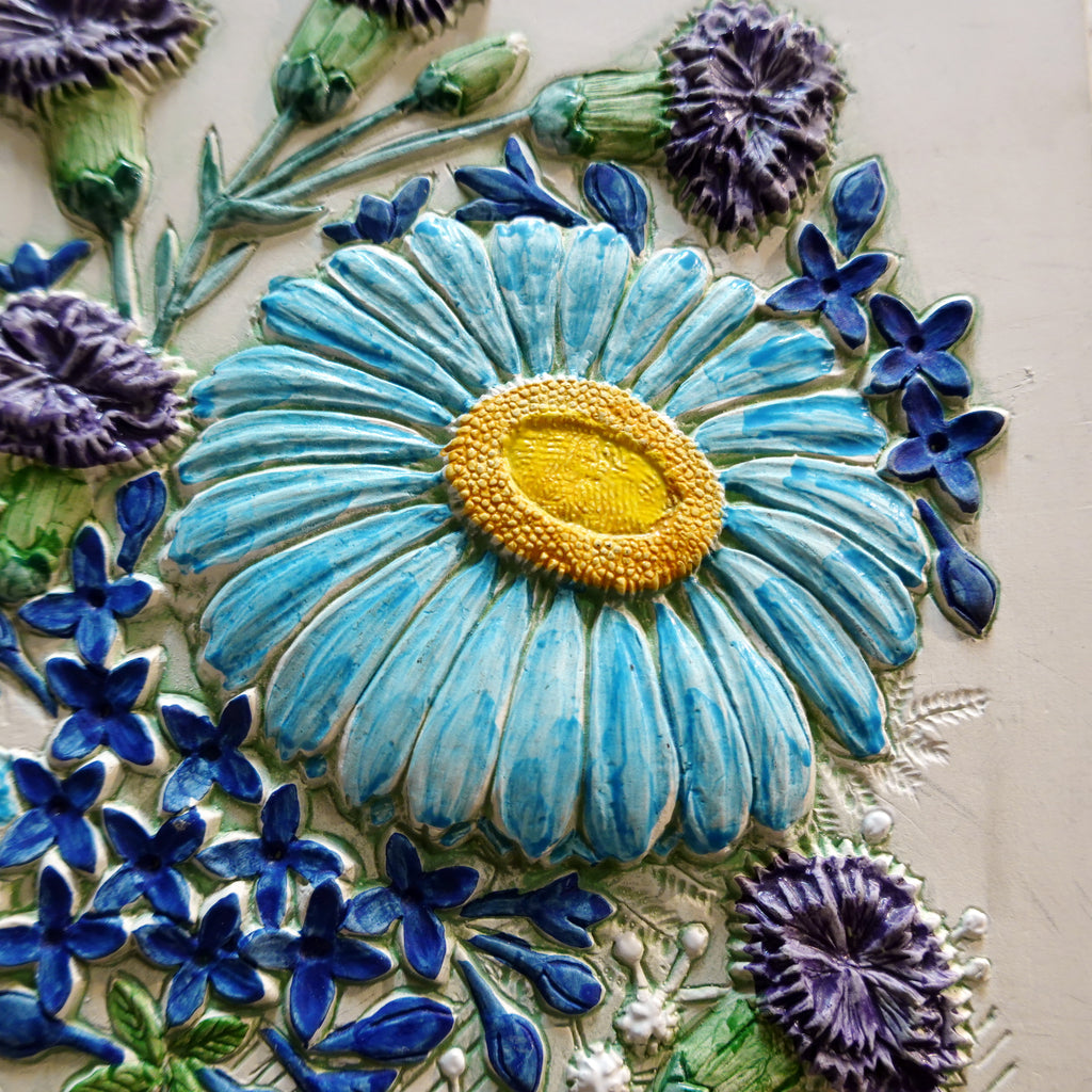 陶板 フラワー ジィ ガントフタ アイモ ニエタスヴオリ スウェーデン