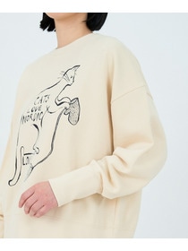 アーティストコラボ】LOISIR×TORANEKOBONBONイラストプリント