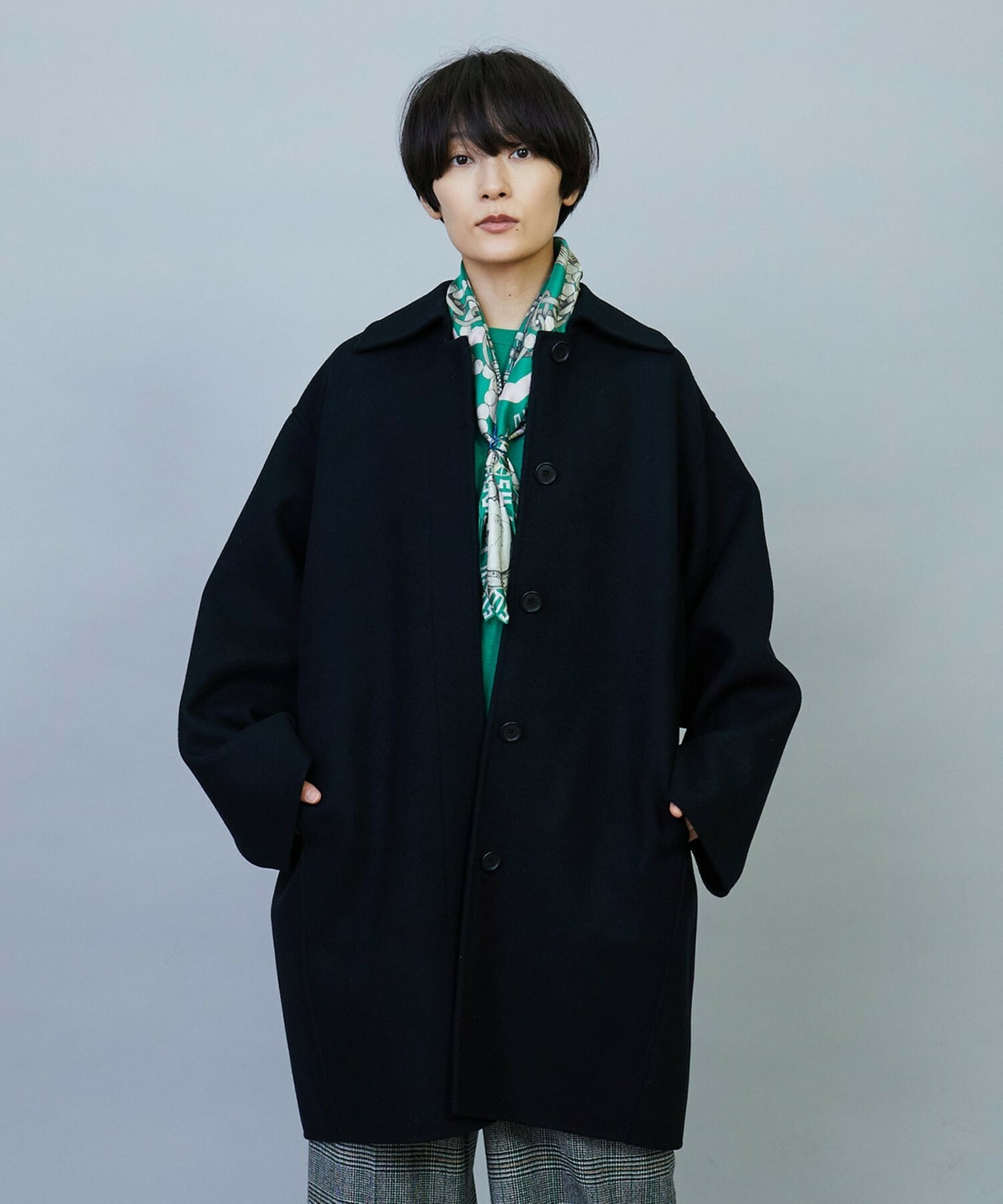 Lサイズ】メルトンリバーコート｜BIGI online store - ビギ オンライン