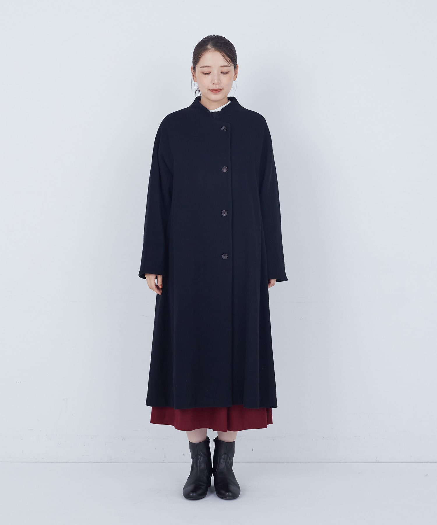 1月ベストセラーブランド内1位】ウールビーバーロングコート｜BIGI