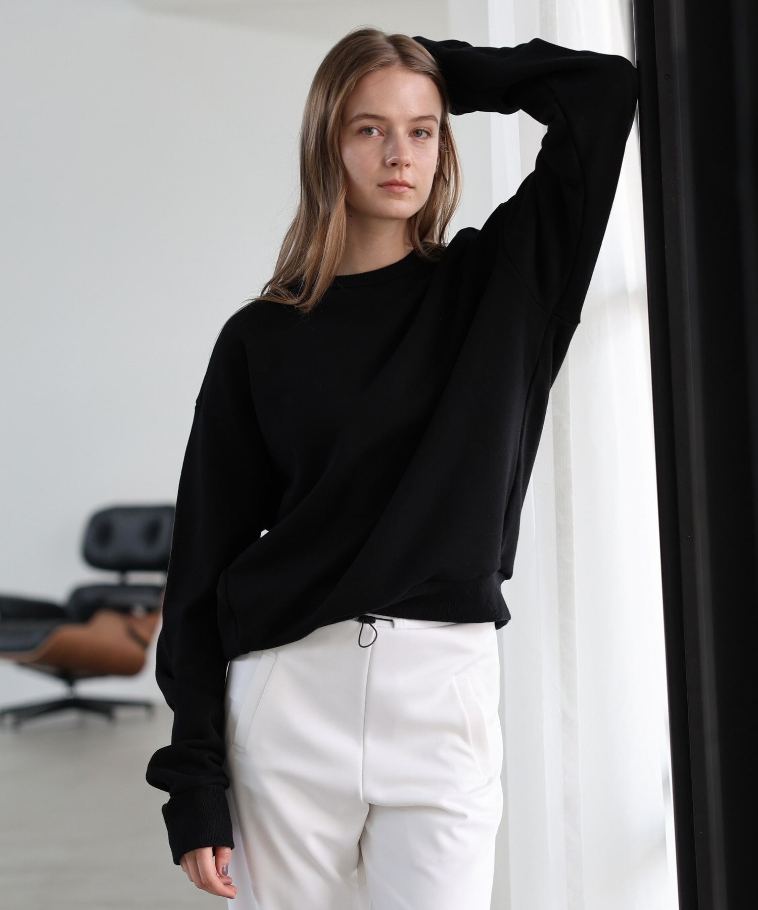 裏毛スウェットプルオーバー/エコ｜BIGI online store - ビギ