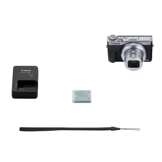 販売終了】PowerShot G7 X Mark III(ｼﾙﾊﾞｰ)+SDｶｰﾄﾞ+ﾄﾗｲﾎﾟｯﾄﾞｸﾞﾘｯﾌﾟ+