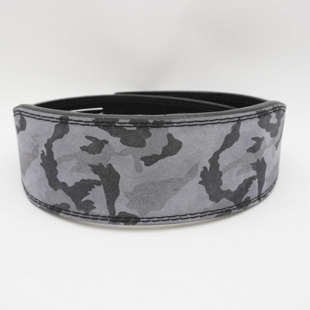 カービィJURASSICオリジナルレザーベルトS / グレー迷彩 カービィ