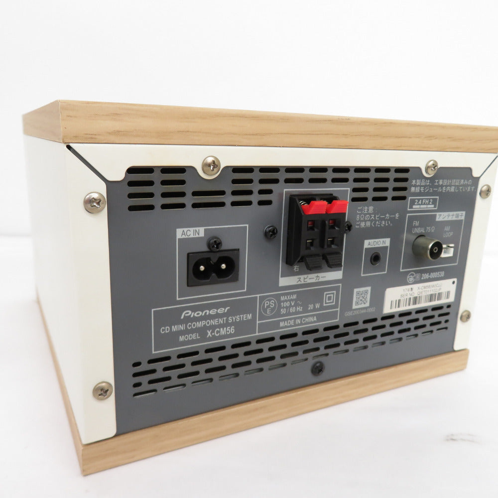 Pioneer パイオニア オーディオ機器 CDミニコンポ Bluetooth搭載/AM/FM