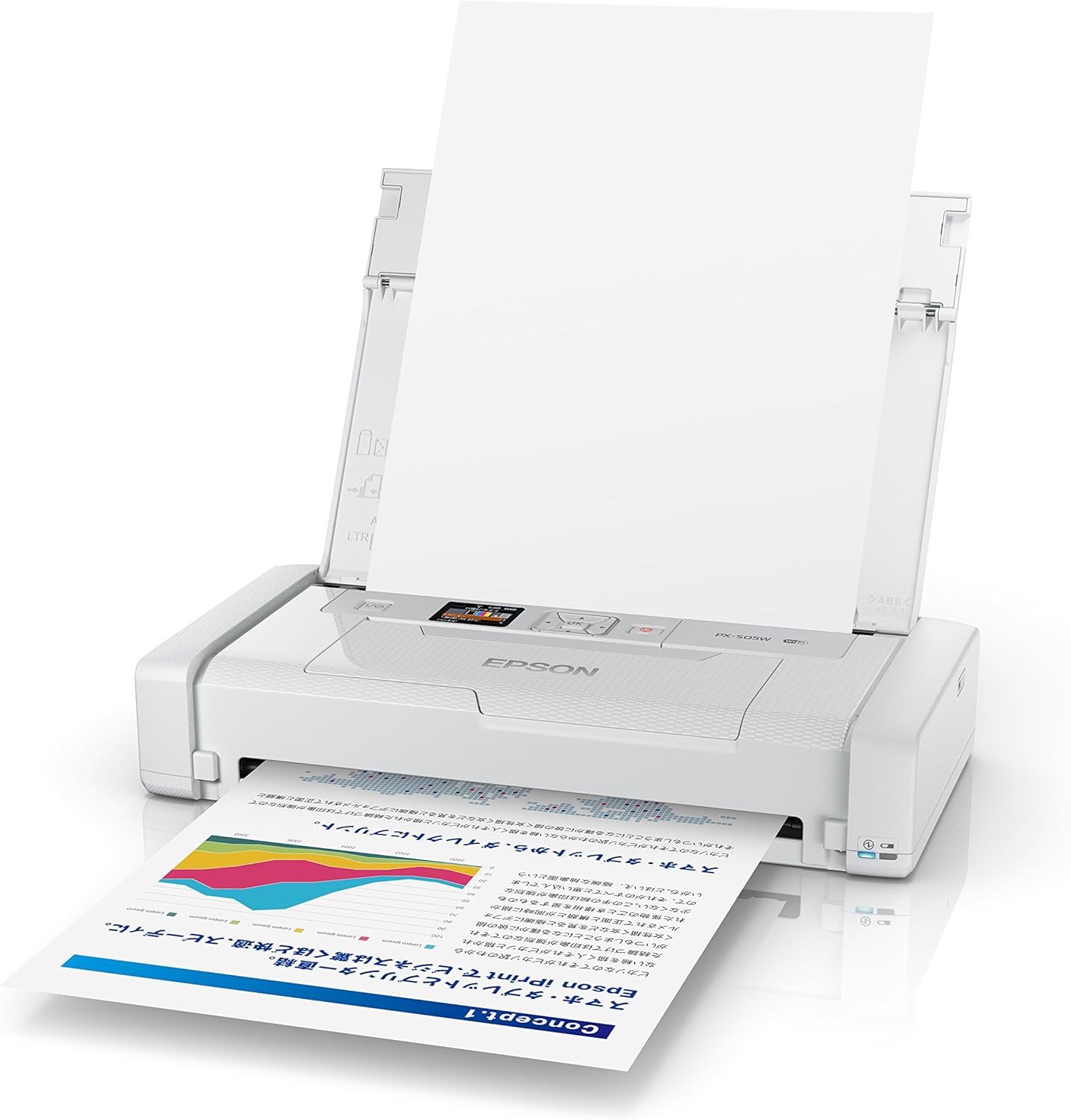 エプソン A4モバイルプリンター PX-S06B/W – CLOMO store