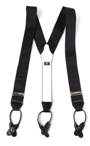 ALBERT THURSTON（アルバートサーストン） サスペンダー ブラック 40mm