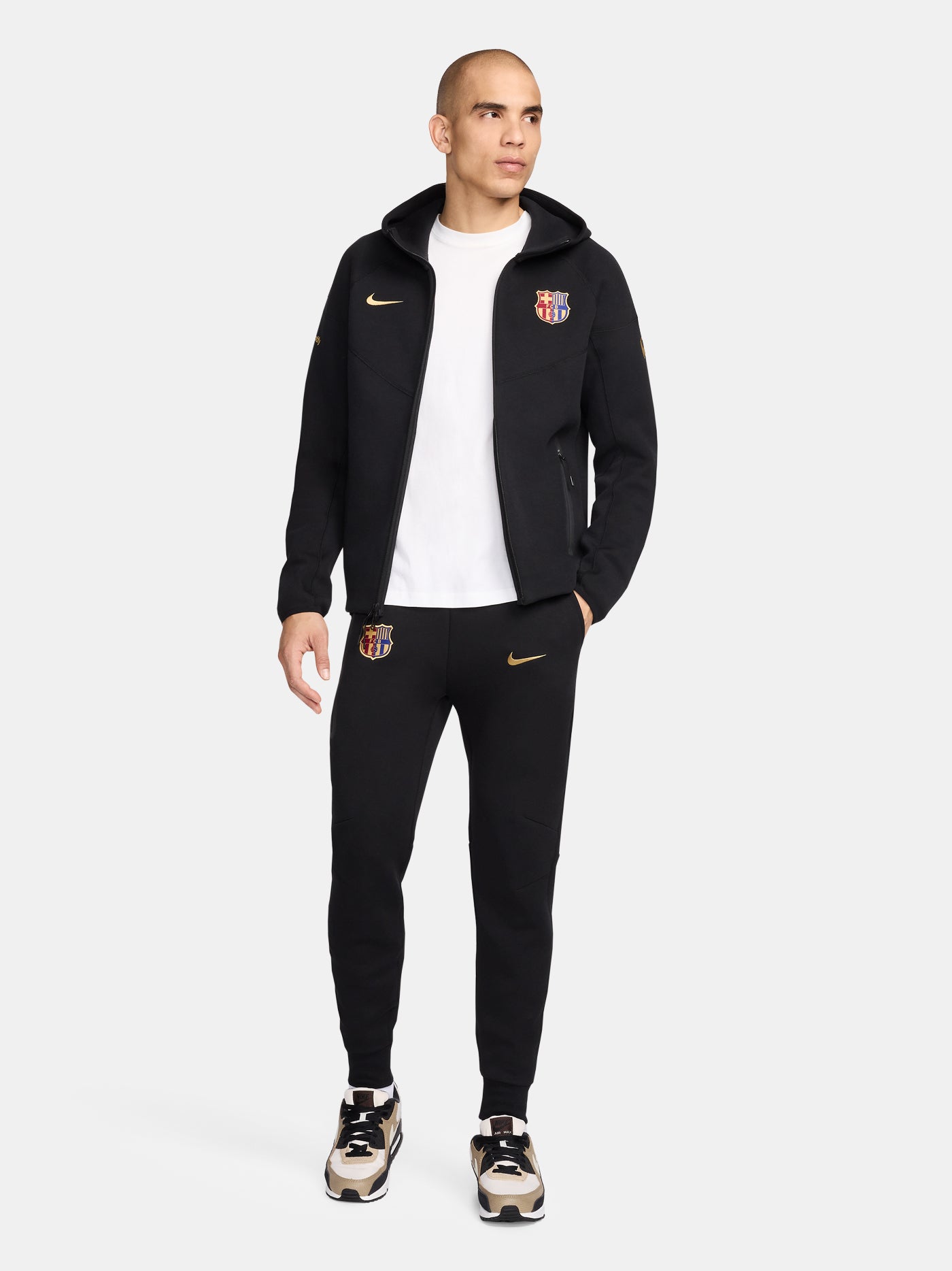 FC Barcelona Nike Black Tech Fleece Pants – Barça Official Store