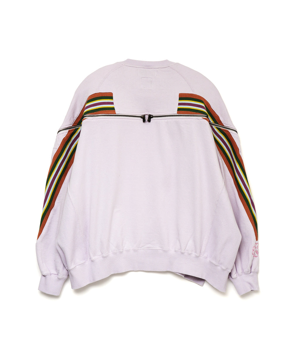 ZIPPER RIB SWEAT – FACETASM e-store