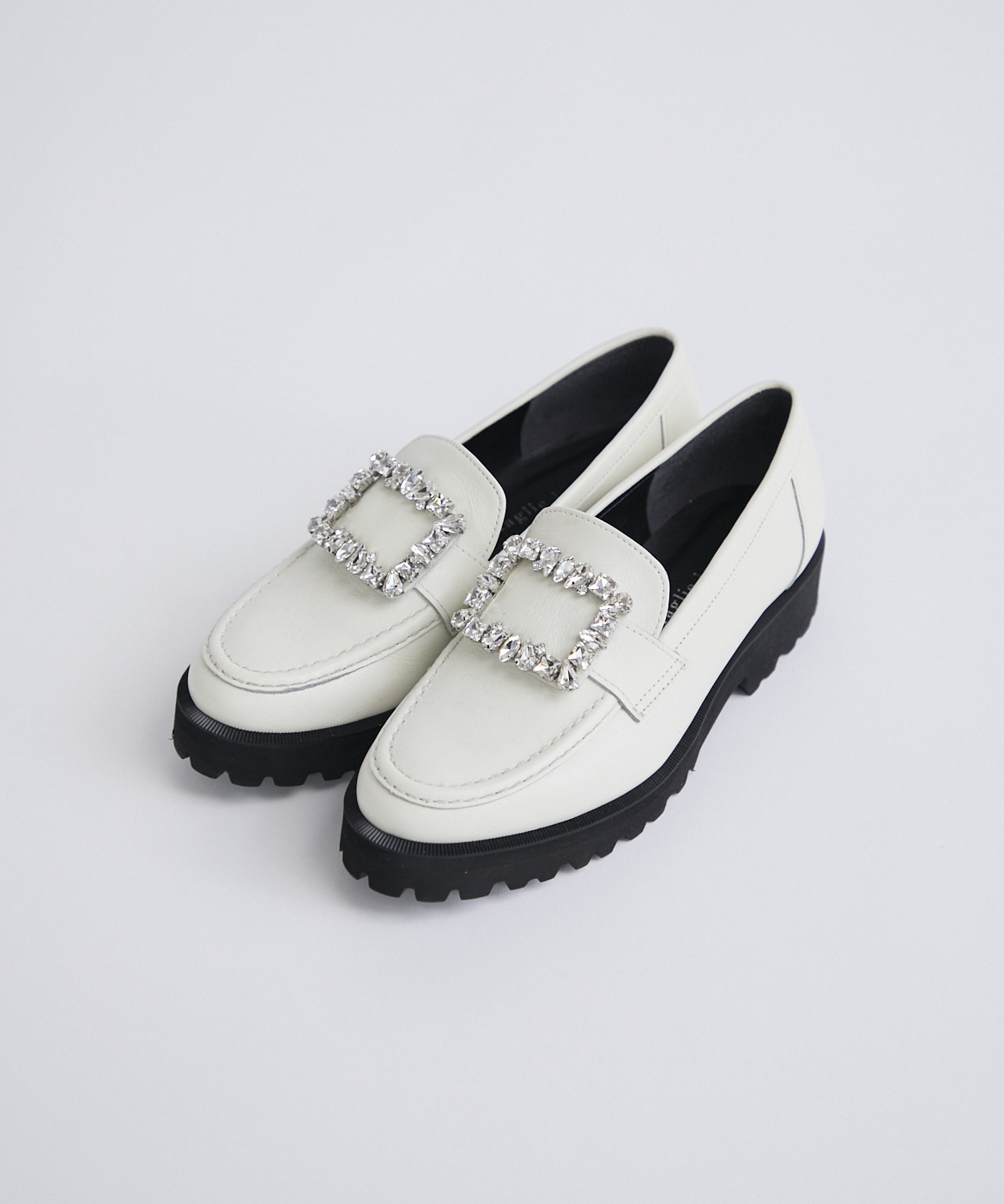 タンクソールビジューローファー｜Maglie le cassetto（マーリエ ル