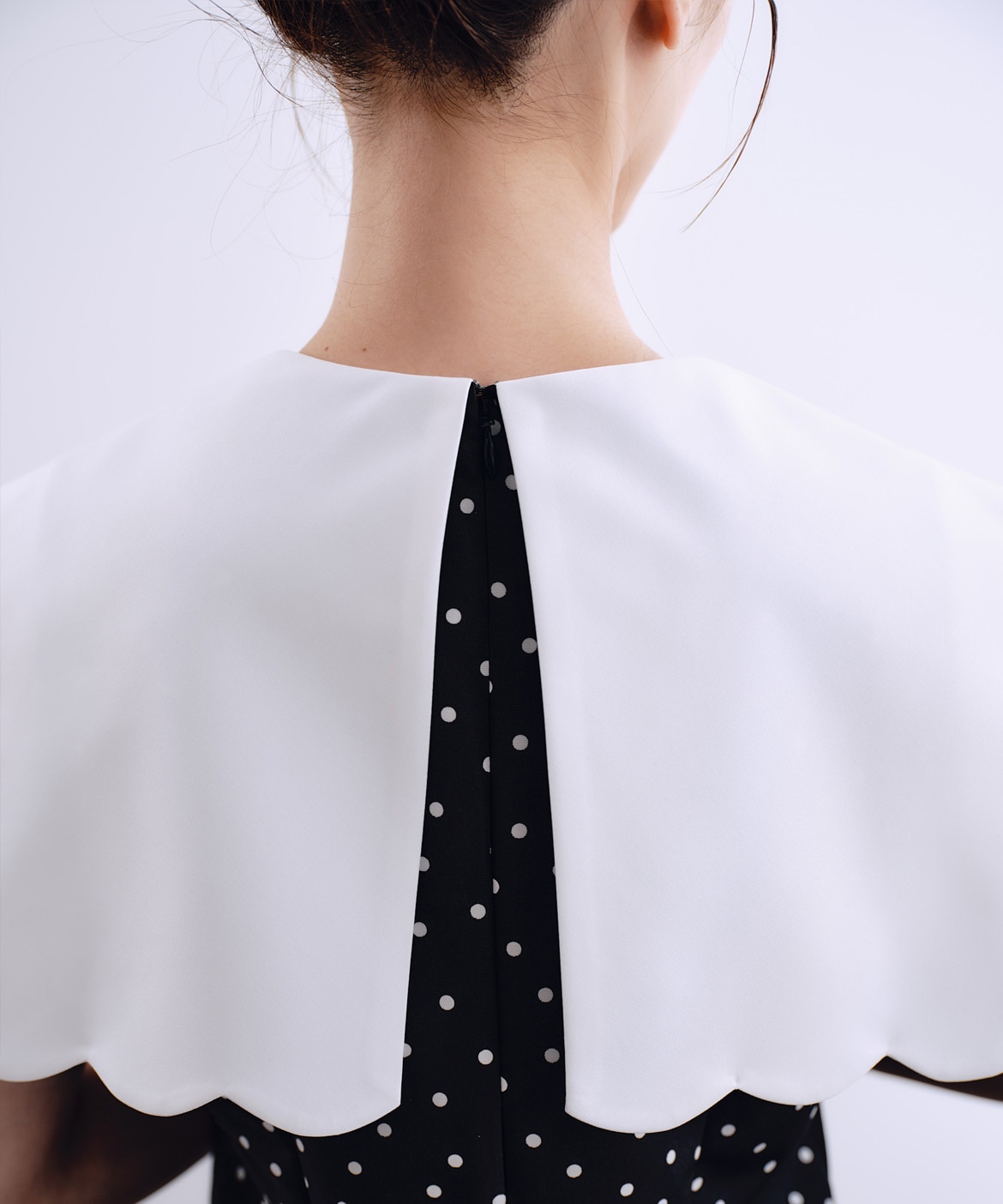 M Maglie le cassetto×吉田理紗》“ほの甘”スカラップブラウス｜M