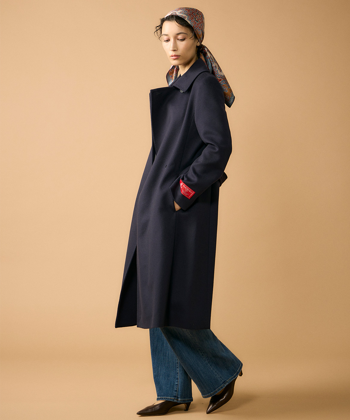 CONTESSA》カシミヤラップコート《PIACENZA》｜INED（イネド