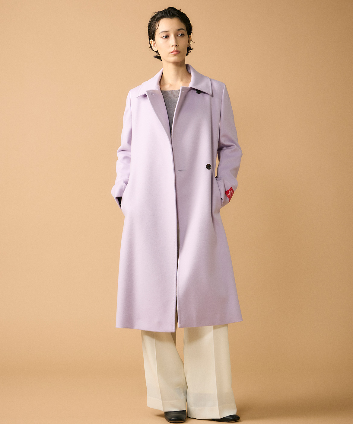 CONTESSA》カシミヤラップコート《PIACENZA》｜INED（イネド