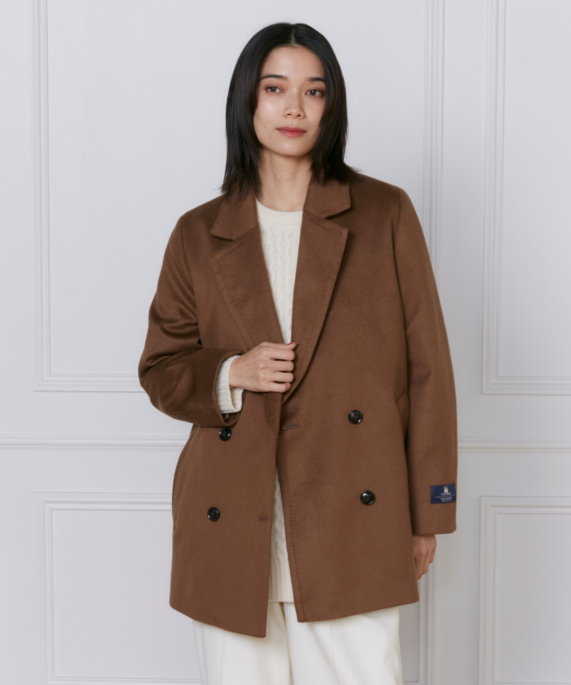 CONTESSA》カシミヤショートコート《COLOMBO》｜INED（イネド