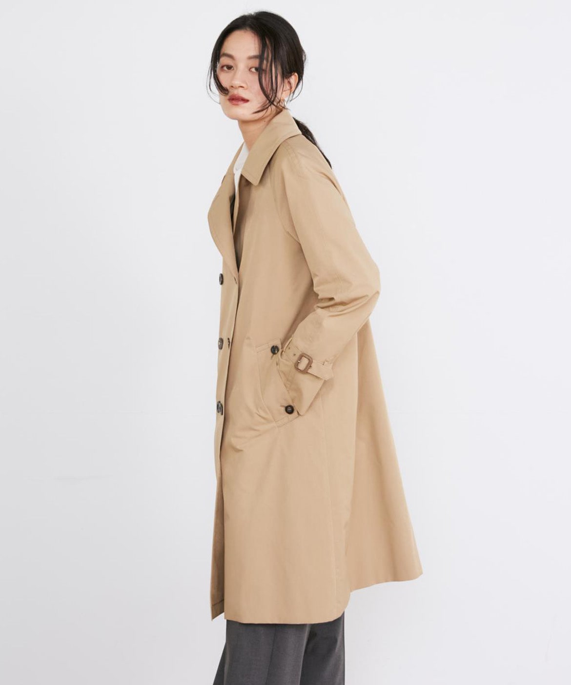 別注トレンチコート《Aquascutum》｜INED（イネド）｜フランドル