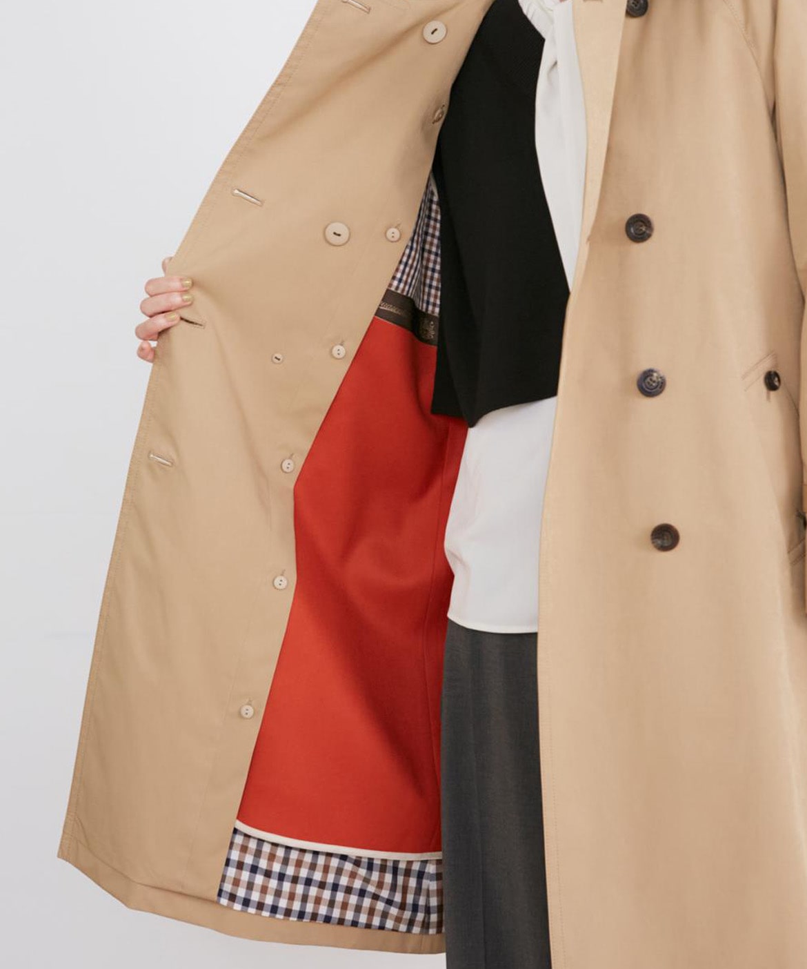 別注トレンチコート《Aquascutum》｜INED（イネド）｜フランドル