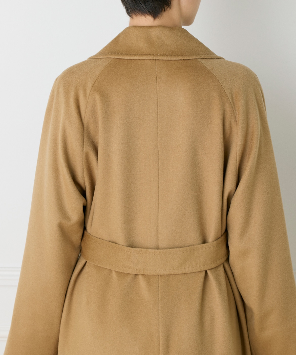 WEB限定》カシミヤ100%ラップコート｜INED（イネド）｜フランドル