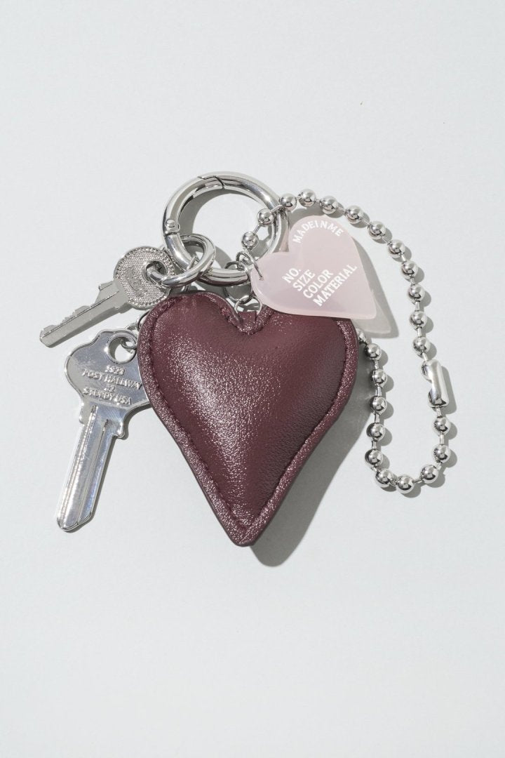 レザー タッチ ハート バッグ チャーム【KOREA SNAP】 – GOLDY Onlinestore