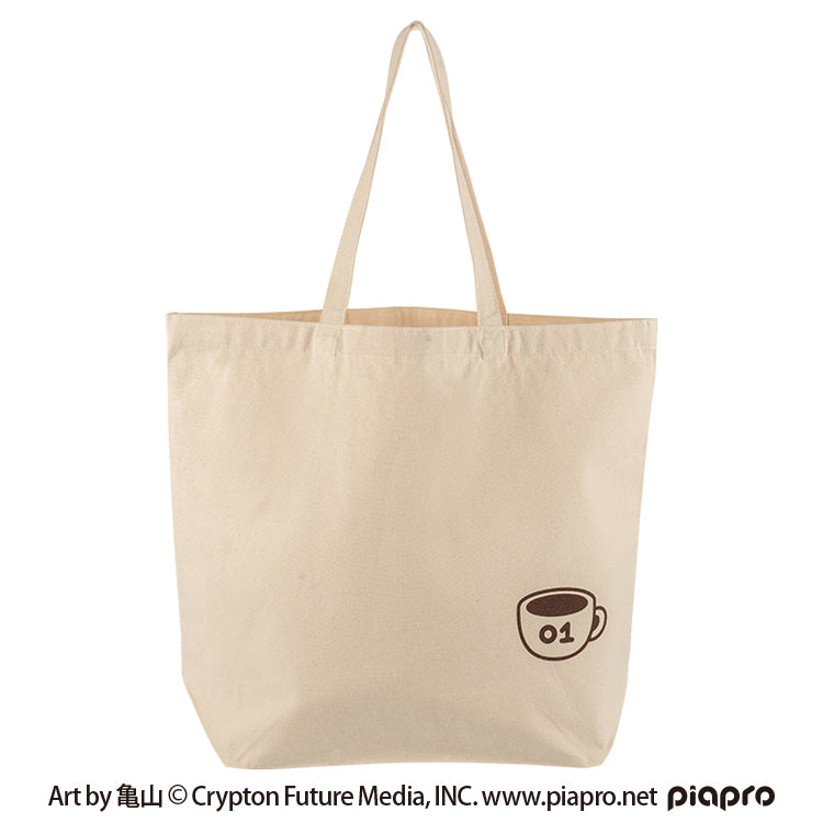 初音ミク ビッグトートバッグ (初音ミク Art by 亀山 ラジカセ