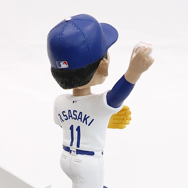ドジャース 佐々木朗希 8インチ BANNERシリーズボブルヘッド （約20cm