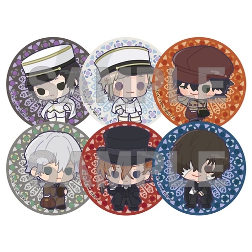 文豪ストレイドッグス 描き下ろしちびキャラ缶バッジ ～迷ヰ犬見聞録