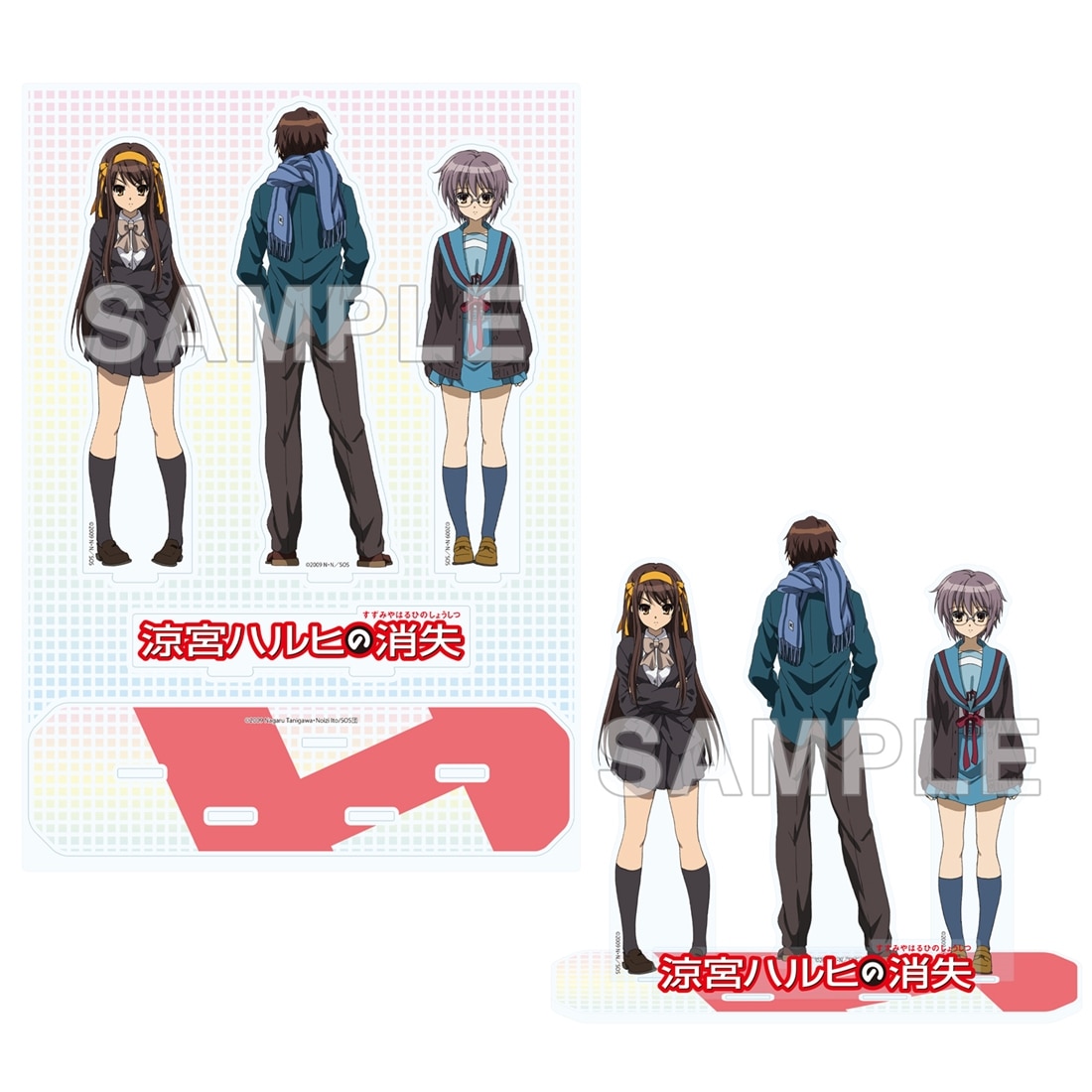 劇場版『涼宮ハルヒの消失』アクリルスタンドジオラマ: グッズ・文具