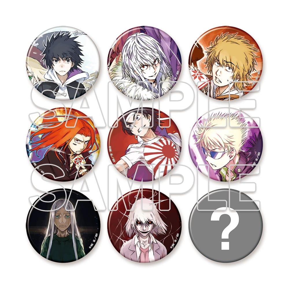 とある魔術の禁書目録 20周年記念 トレーディング缶バッジ（全9種