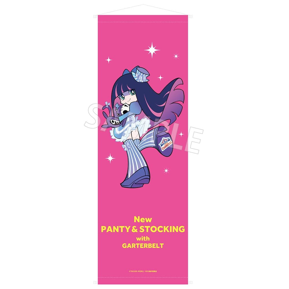 New PANTY ＆ STOCKING with GARTERBELT B2ハーフタペストリー