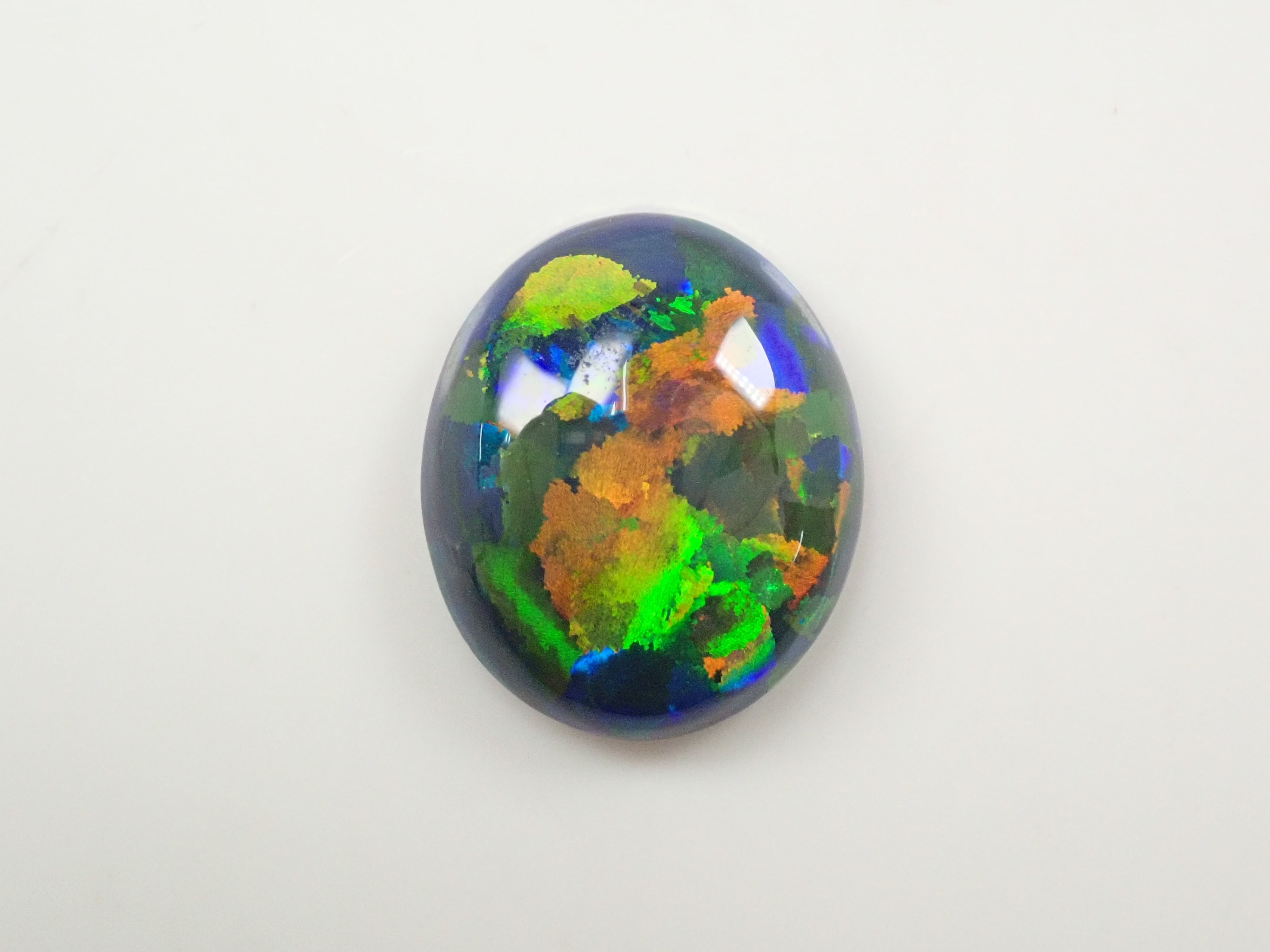 合成ブラックオパール 5.013ctルース