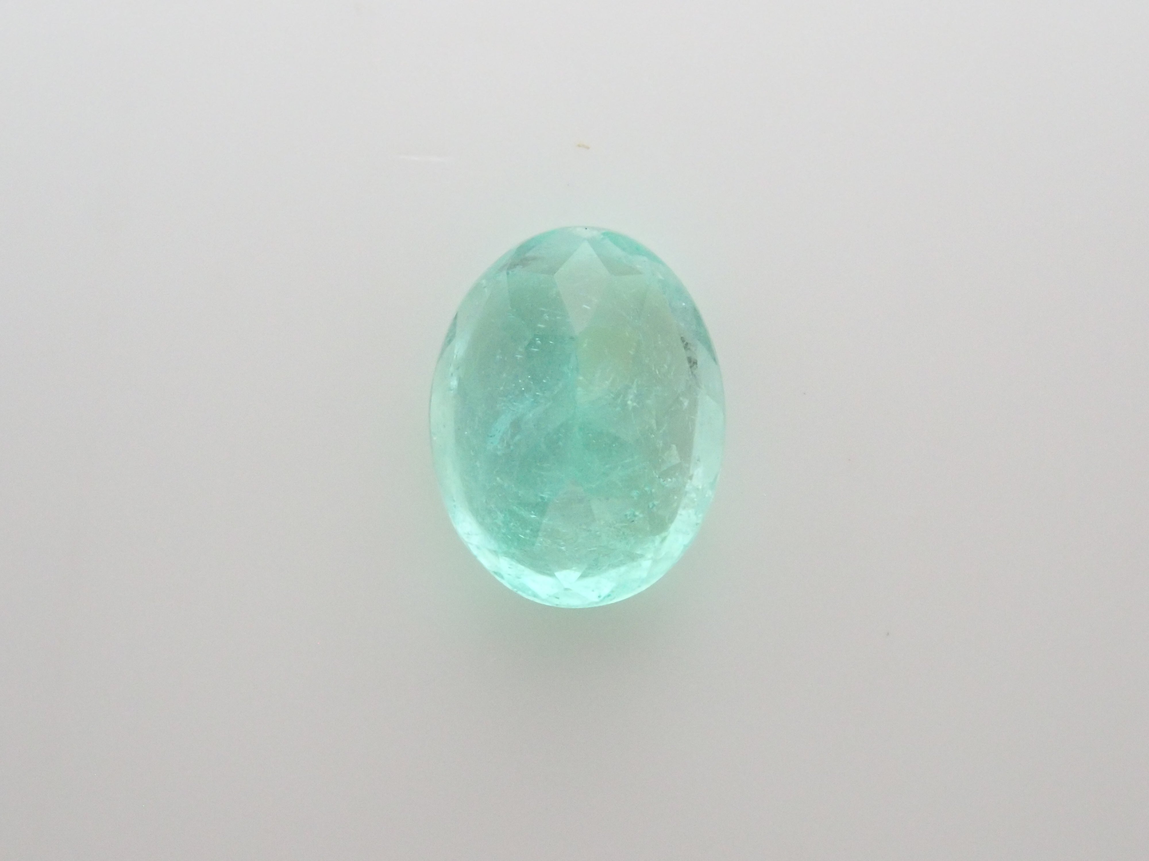 コロンビア産エメラルド 0.512ctルース（シルキータイプ）