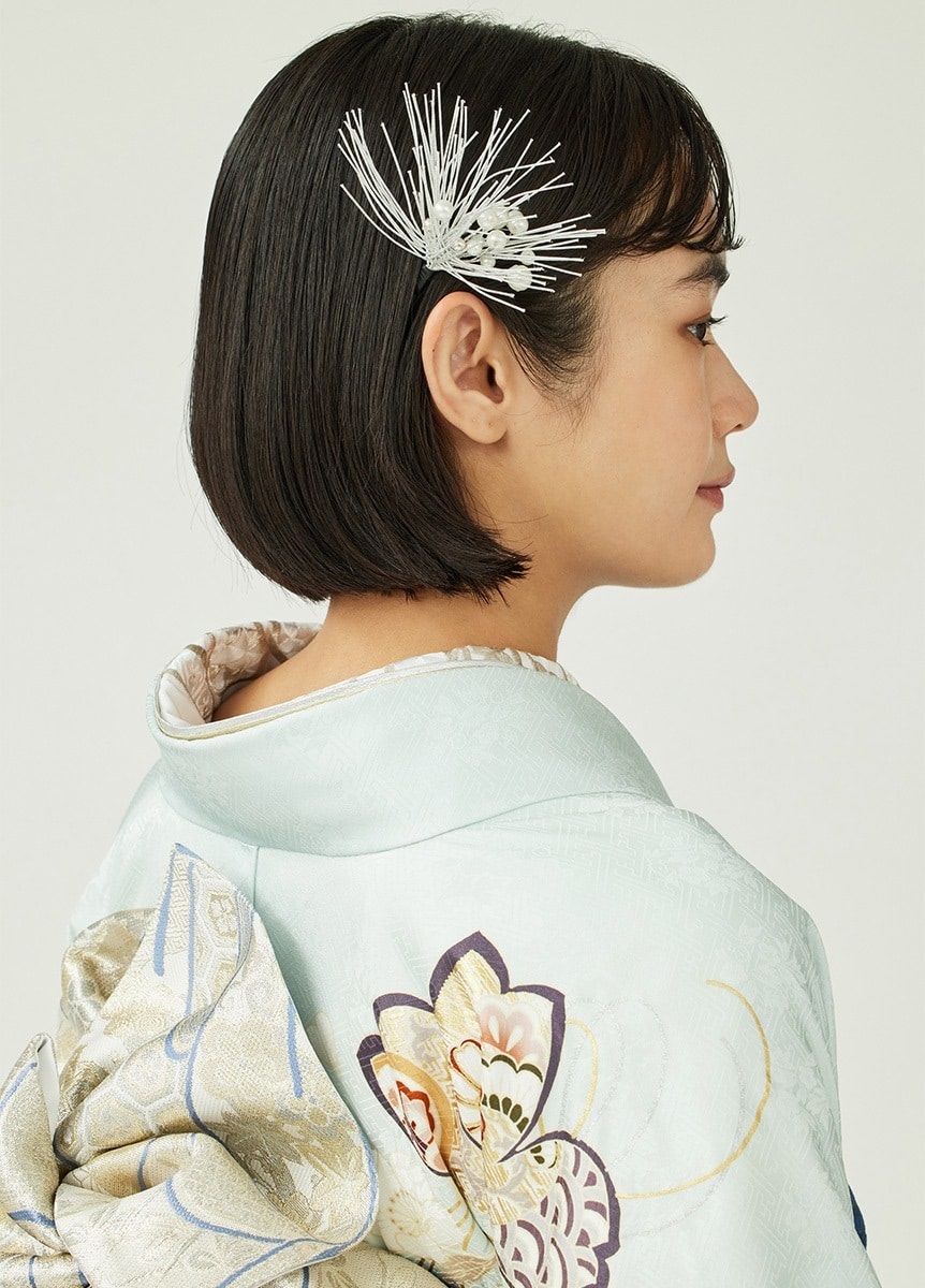 振袖 ハレスミ横桜‐水色‐（ご予約受注品） | 振袖 | やまとオンライン