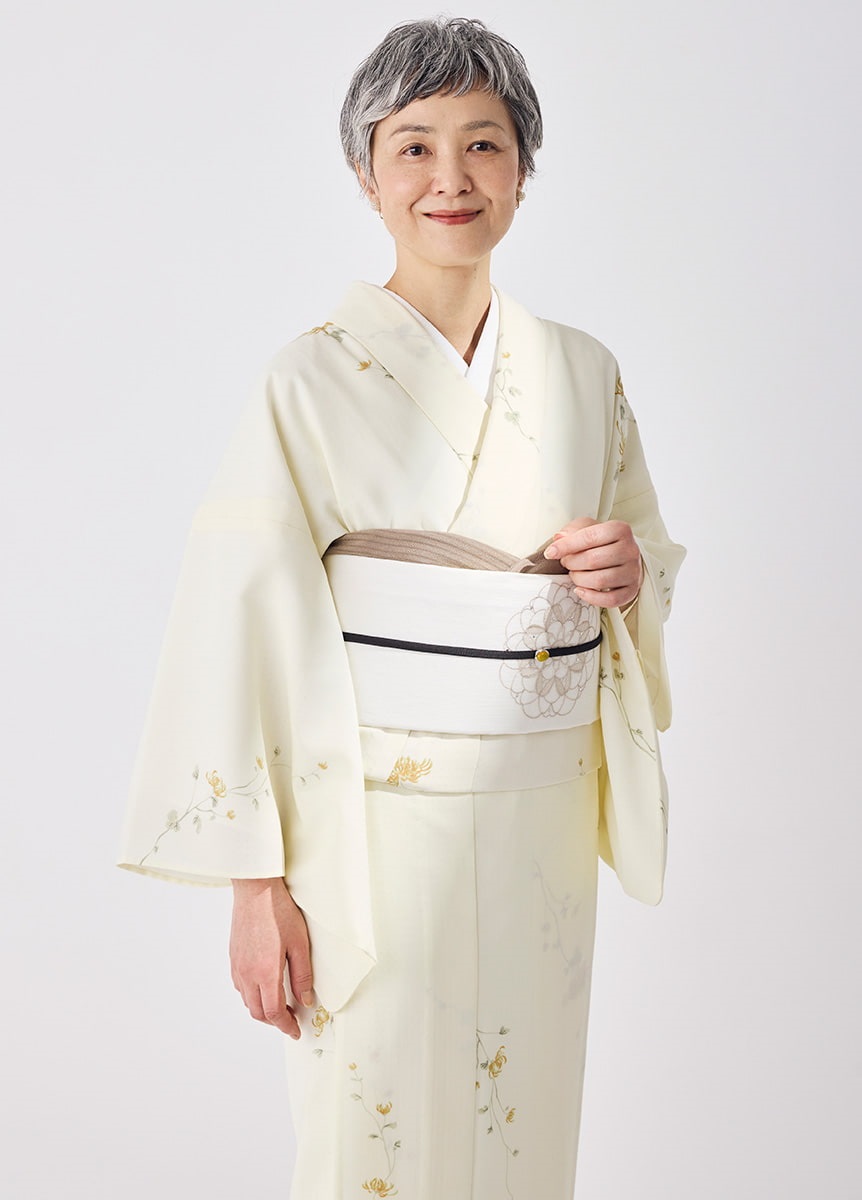 夏・やまと可憐 夏菊 浅黄（ご予約受注品） | 夏着物 | やまと