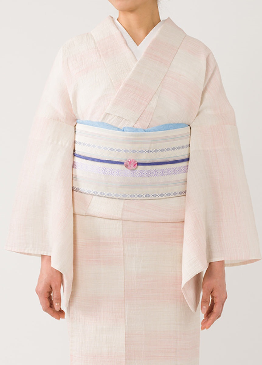 紗八寸名古屋帯 博多織 五献上 クリーム | 帯 | やまとオンラインストア