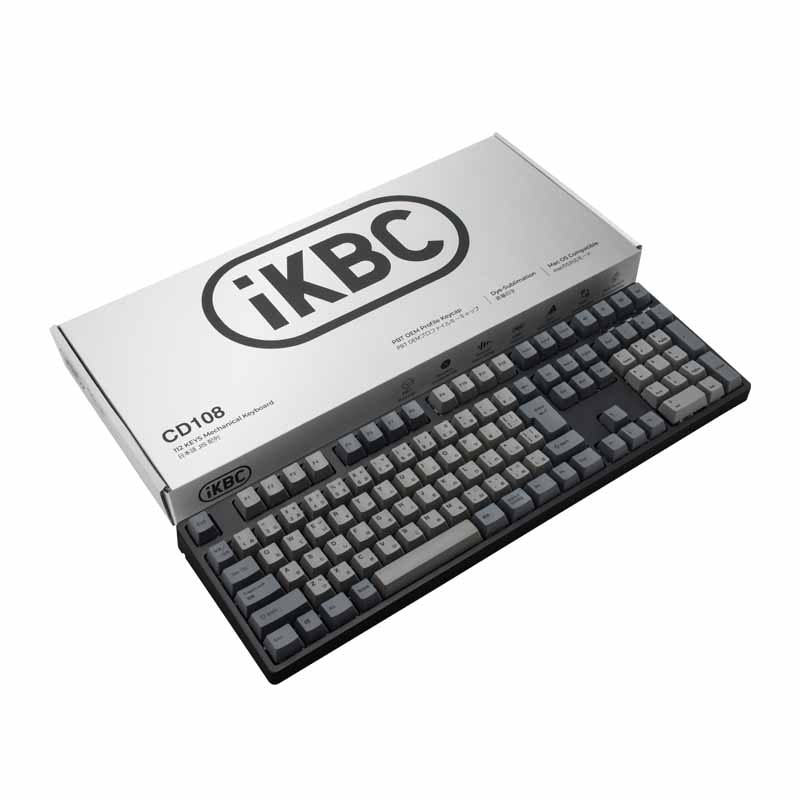 iKBC IK-CD108 日本語配列 有線 フルサイズ RGBライト搭載 ホット