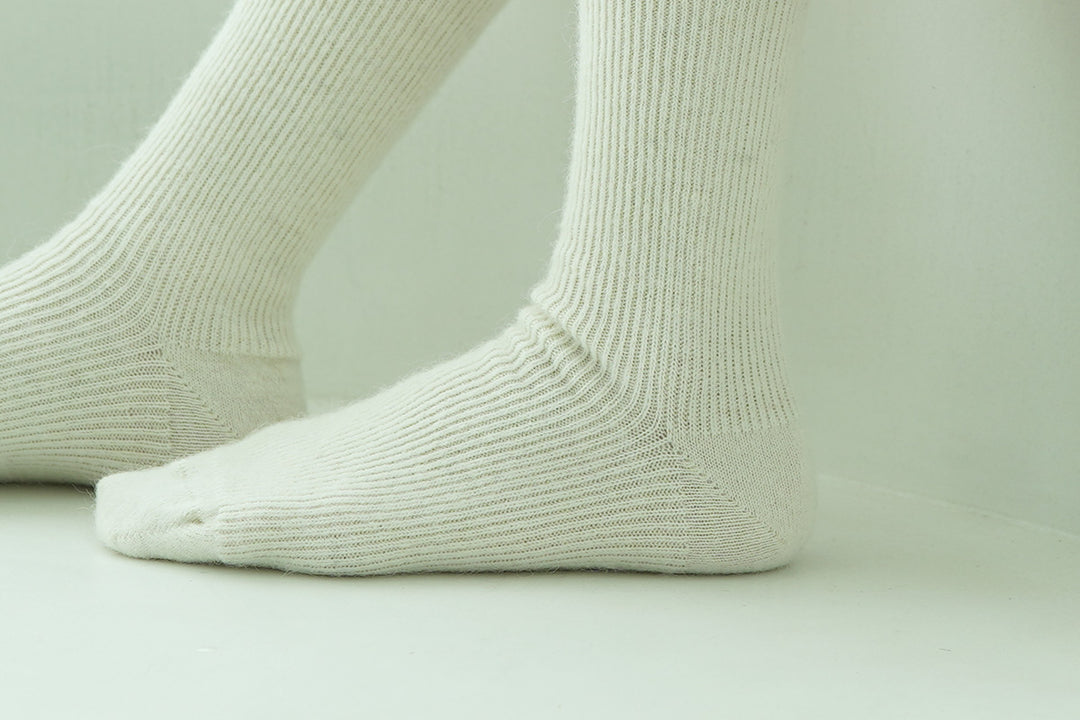 ウールカシミヤリブソックス｜hakne｜NISHIGUCHI KUTSUSHITA（ニシグチ