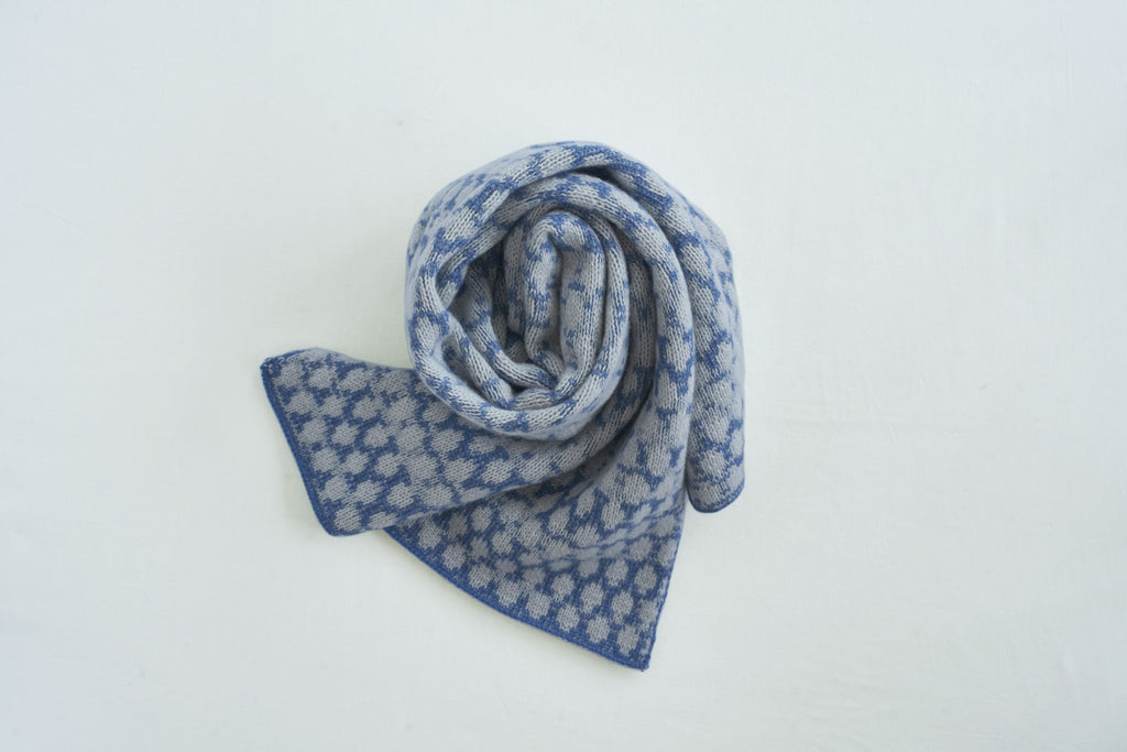 yourwear カシミヤドットジャカードストール ｜くらすこと公式