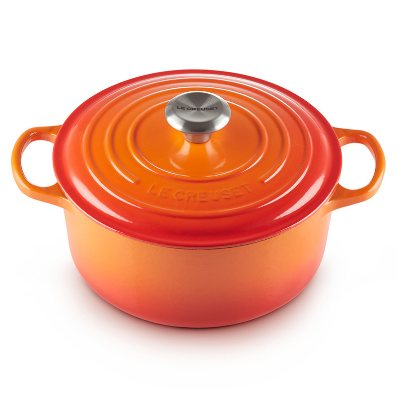 ル・クルーゼ＞シグニチャー ココット・ロンド 24cm - MATSUYA 松屋