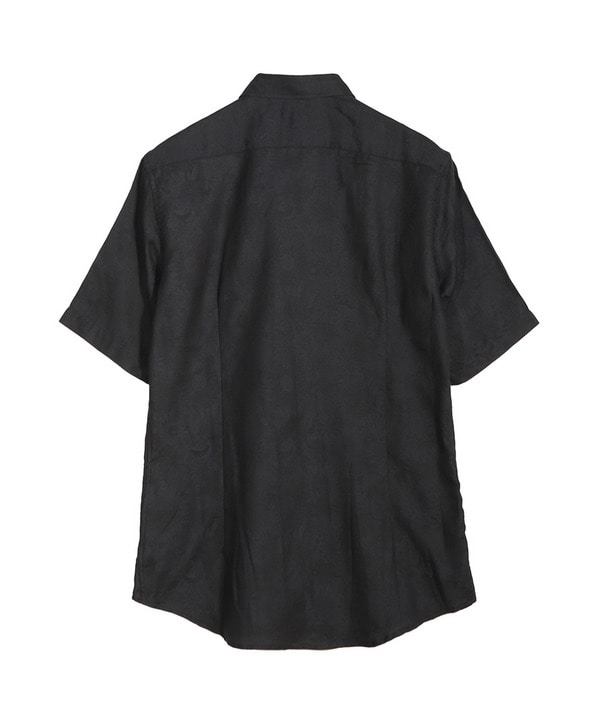 LIBERTY/リバティー】フラワージャガードハーフスリーブシャツ｜メンズ