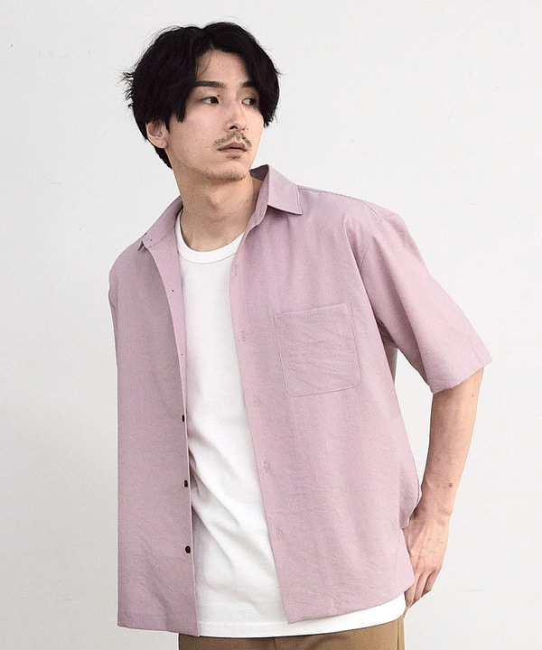 ヘアラインストライプ半袖シャツ｜メンズファッション通販 MEN'S BIGI