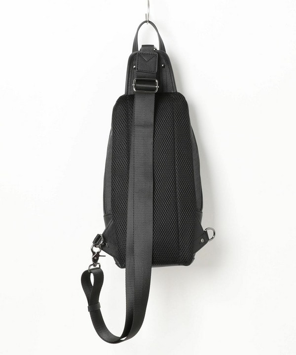 フェイクレザーカジュアルボディーバッグ｜メンズファッション通販