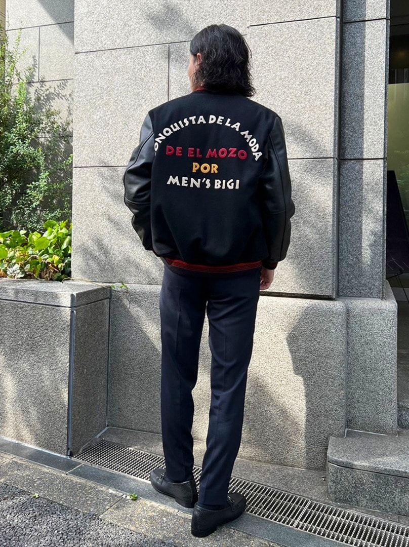 88's復刻デザインスタジャン特集】MENSBIGI STAFFのスタイリングを