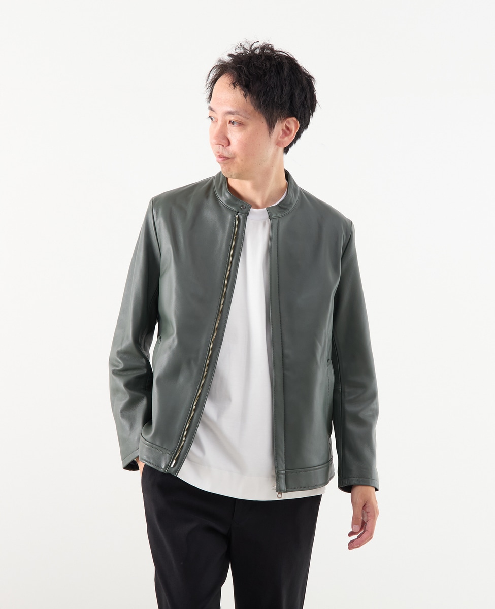 シープナッパシングルライダースジャケット｜MEN'S MELROSE（メンズ