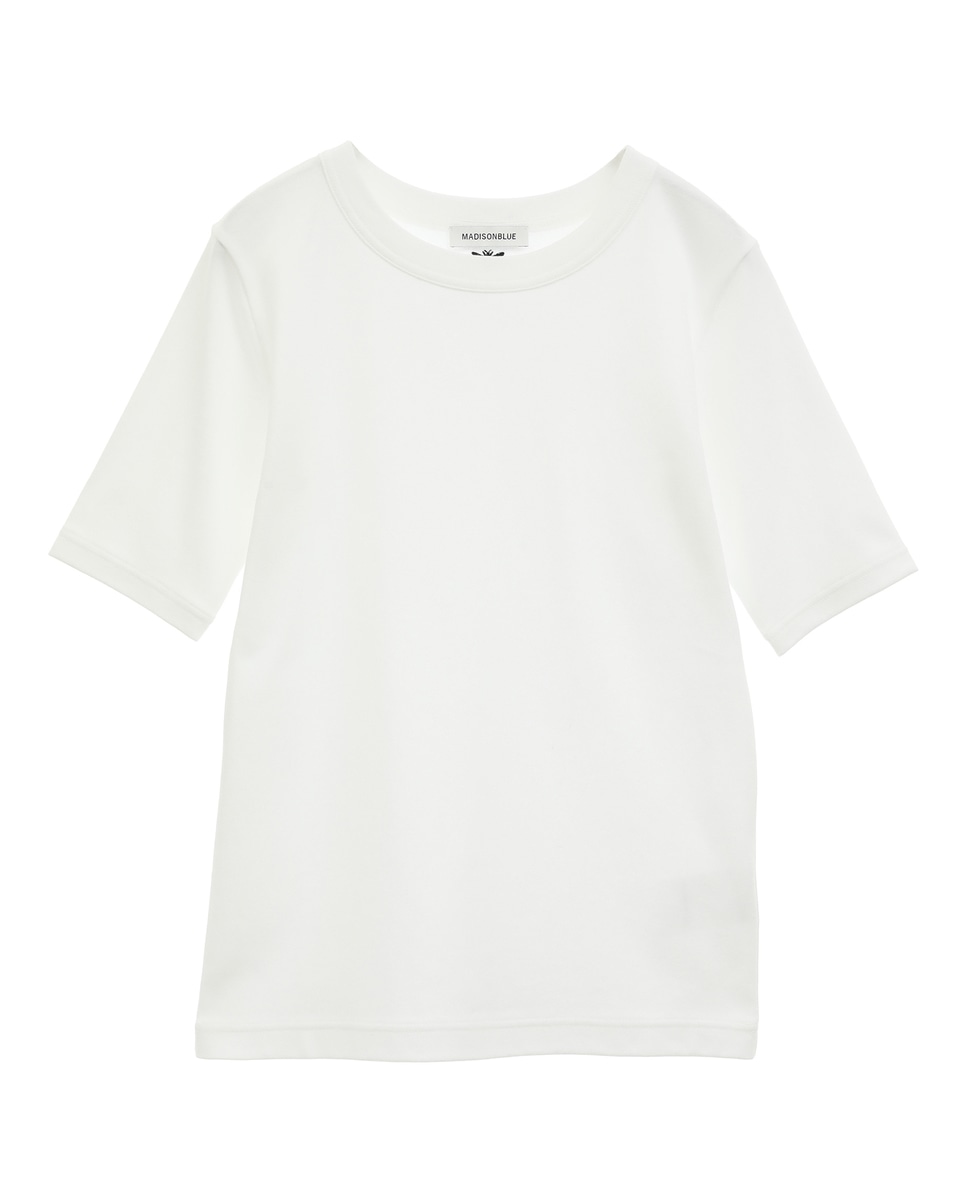 MADISONBLUE / マディソンブルー】CREW NECK H/S TEE｜martinique