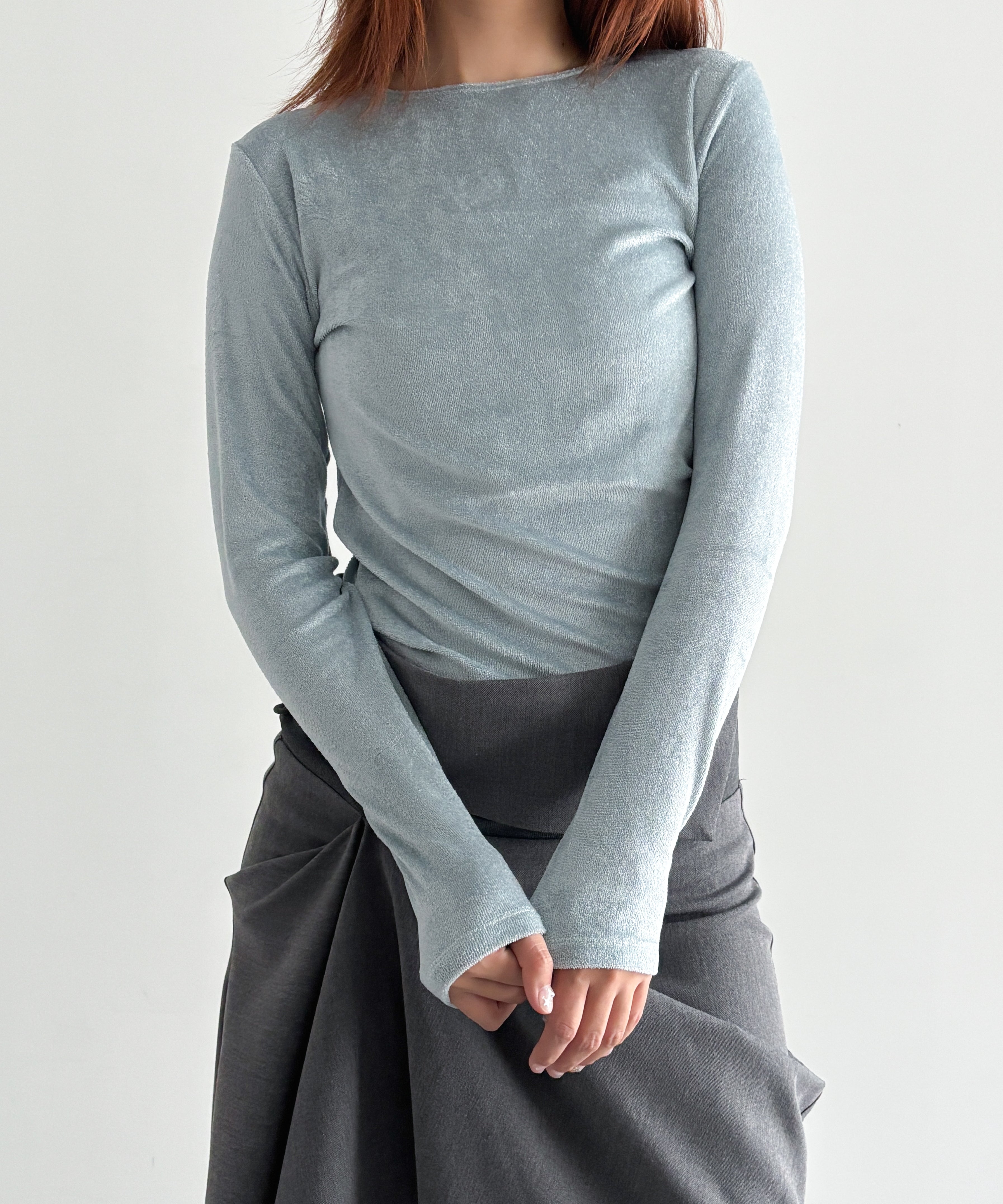 Baserange【ベースレンジ】 Omo long sleeve tee 