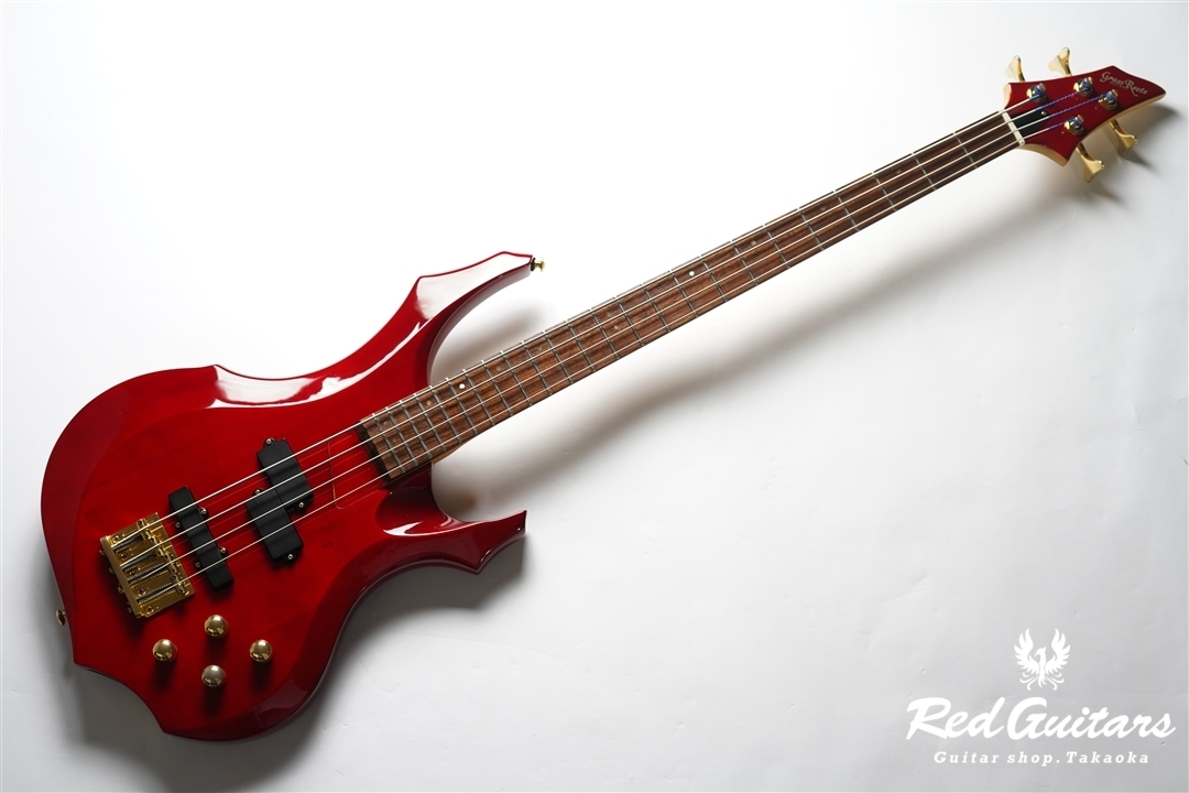GrassRoots G-FR-58B - See Thru Red | Red Guitars Online Store
