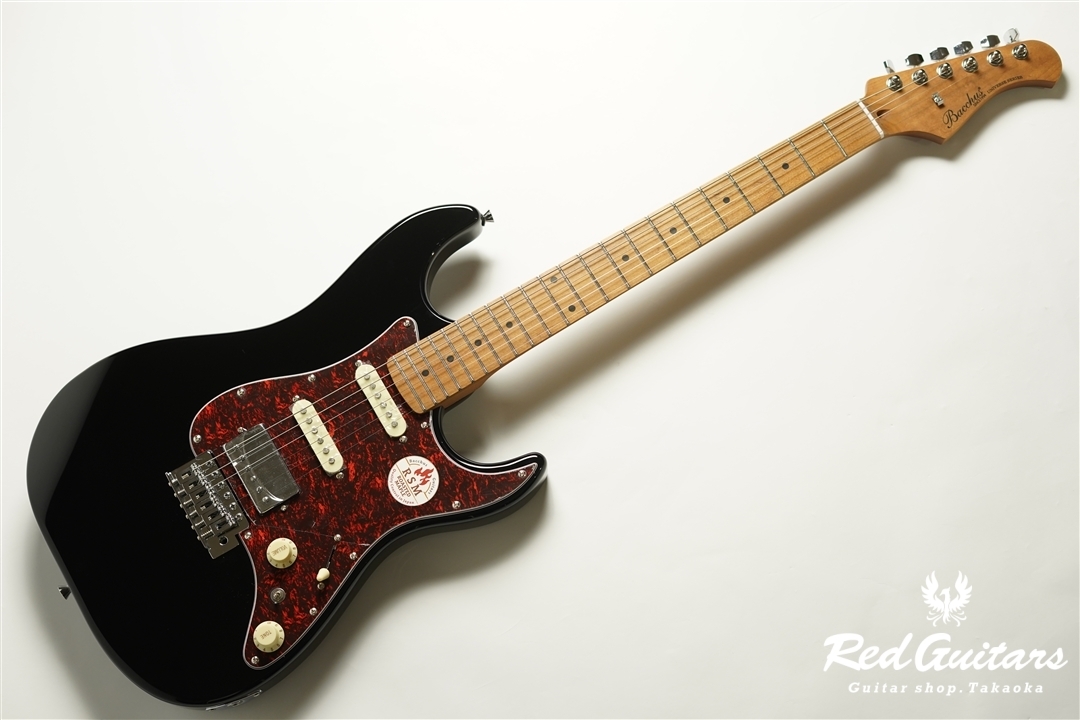 Bacchus GS-2DX RSM/M - Black | Red Guitars Online Store