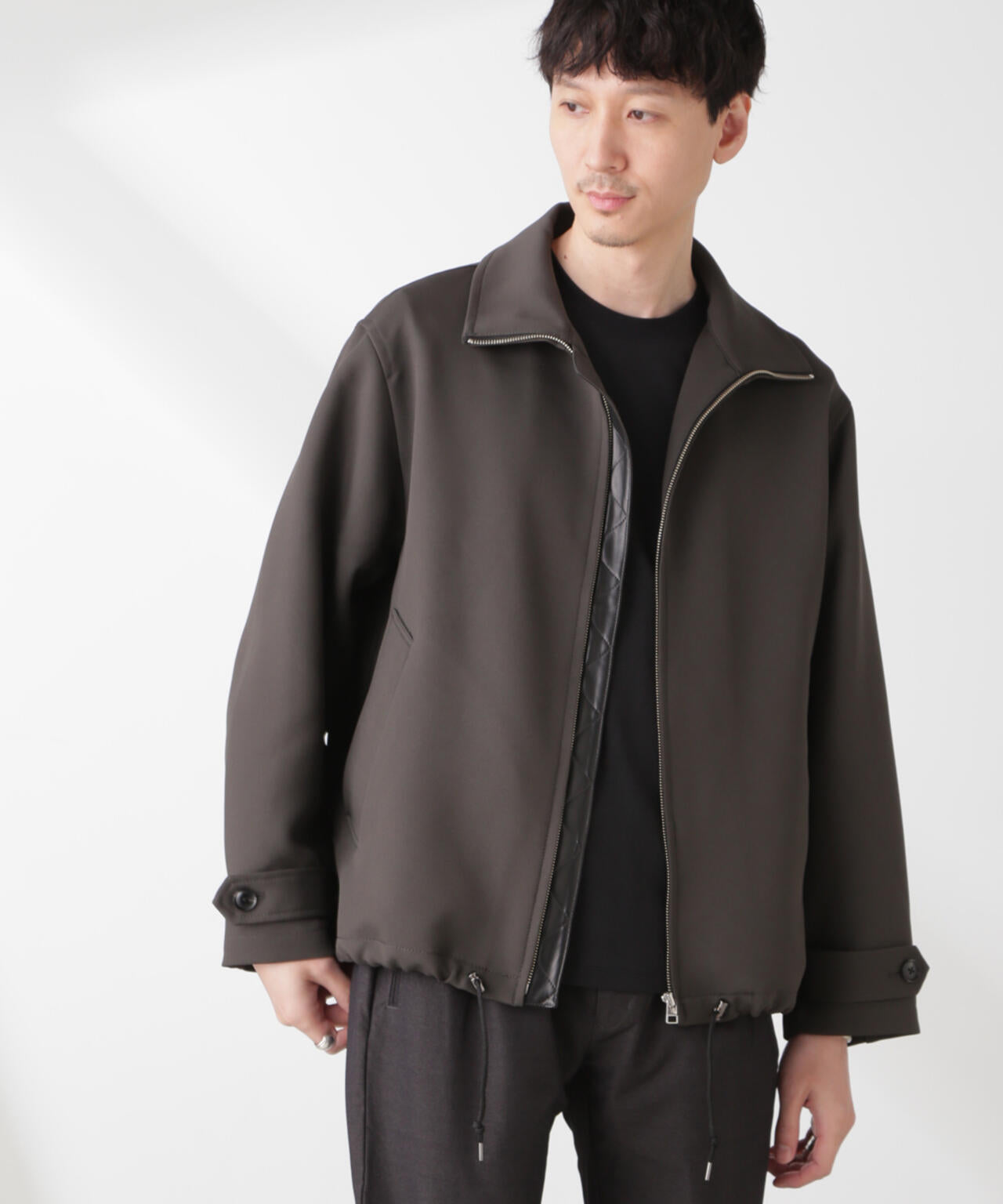 トリプルクロス バルーン ブルゾン (セットアップ可)